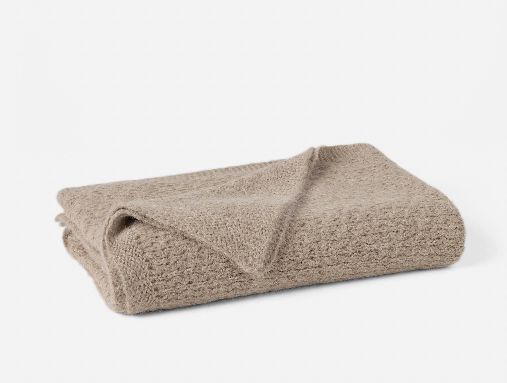 Alpamayo Suri Alpaca Knit Throw