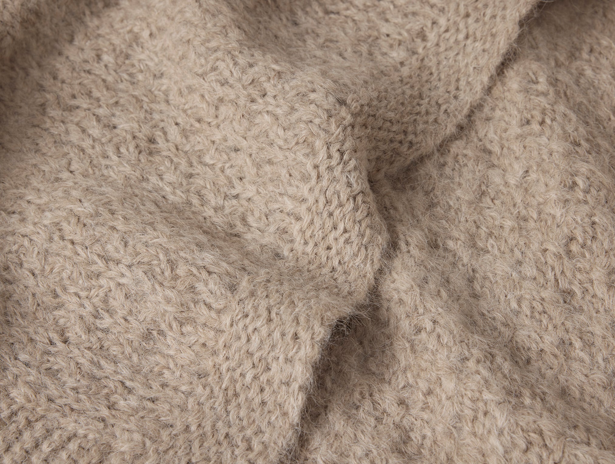 Alpamayo Suri Alpaca Knit Throw - Image 2