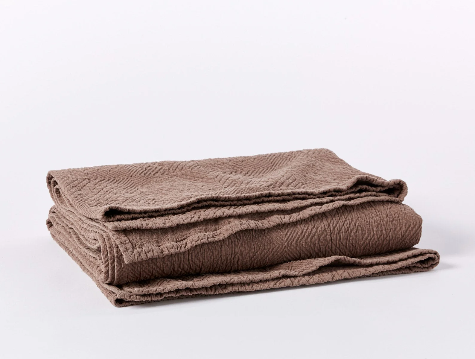 Avila Organic Matelasse Blanket - Renewed