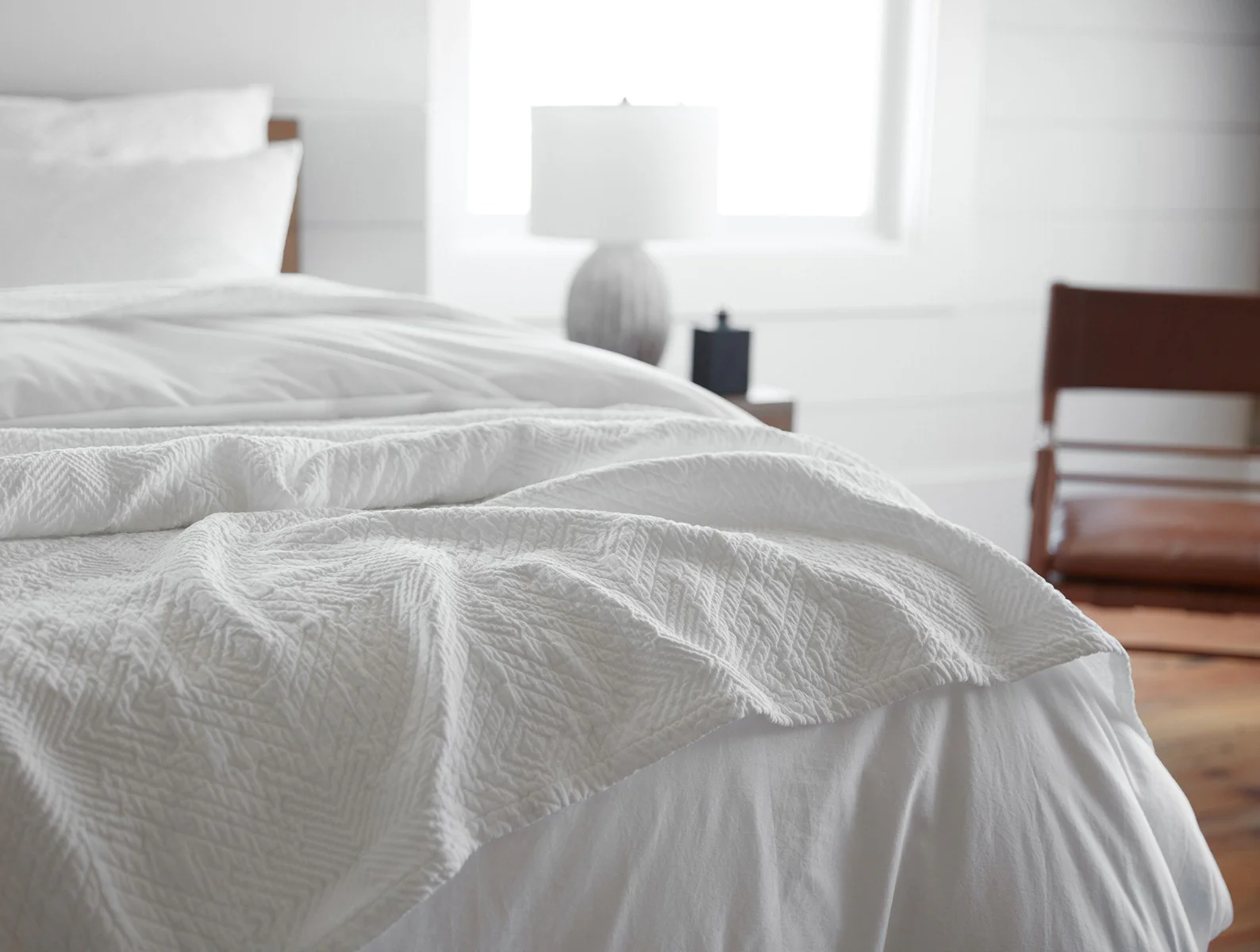 Avila Organic Matelasse Sham - Renewed - Image 6