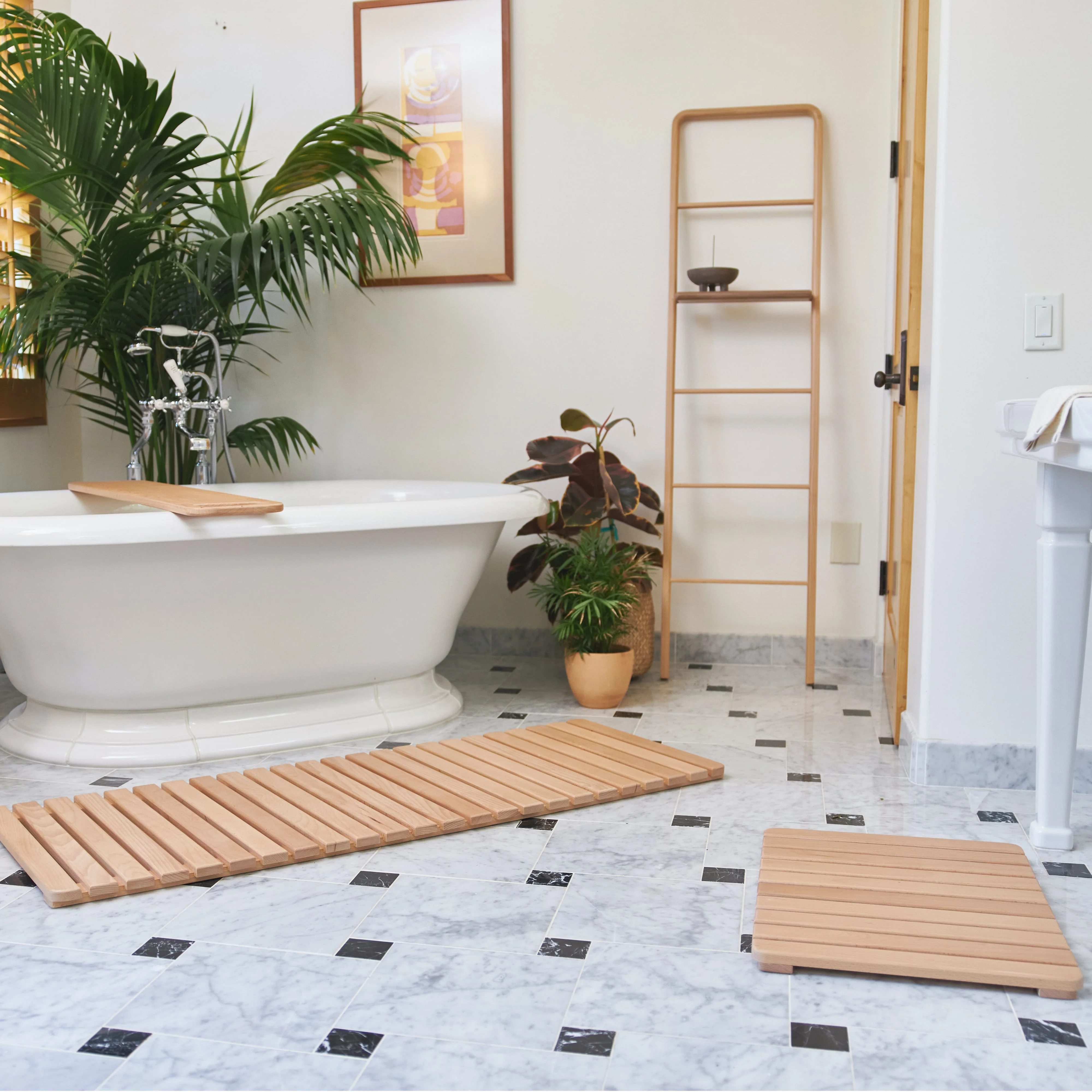 Avocado Wooden Bath Mat - Image 7