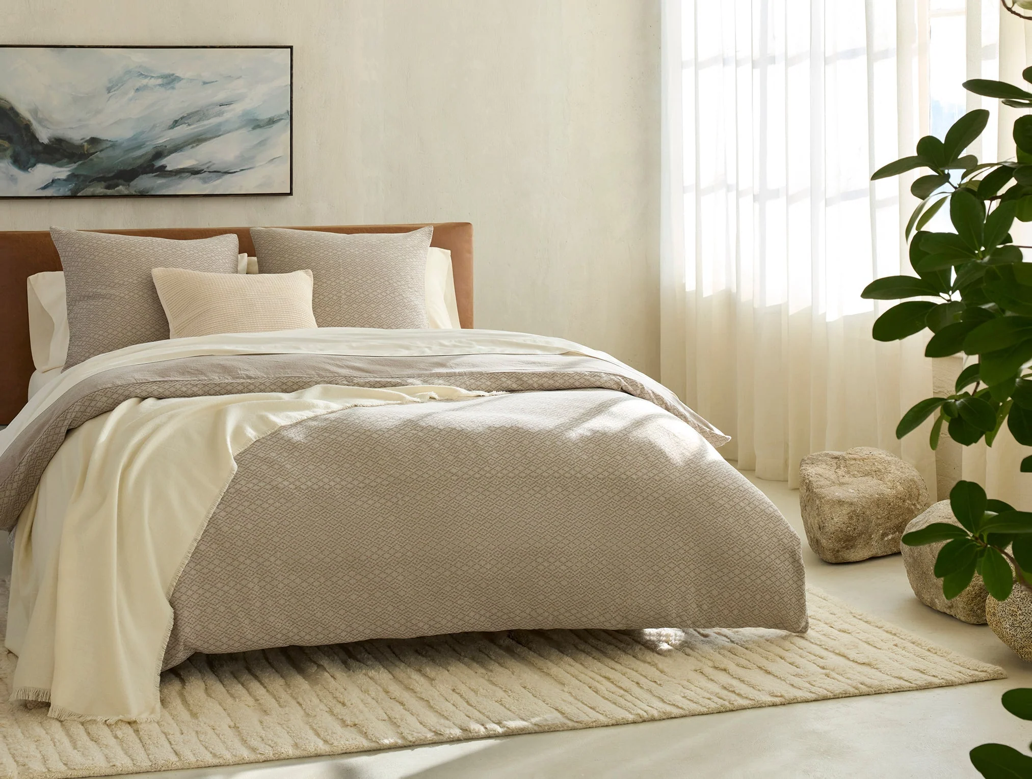 Capitola Organic Duvet Cover - Image 2