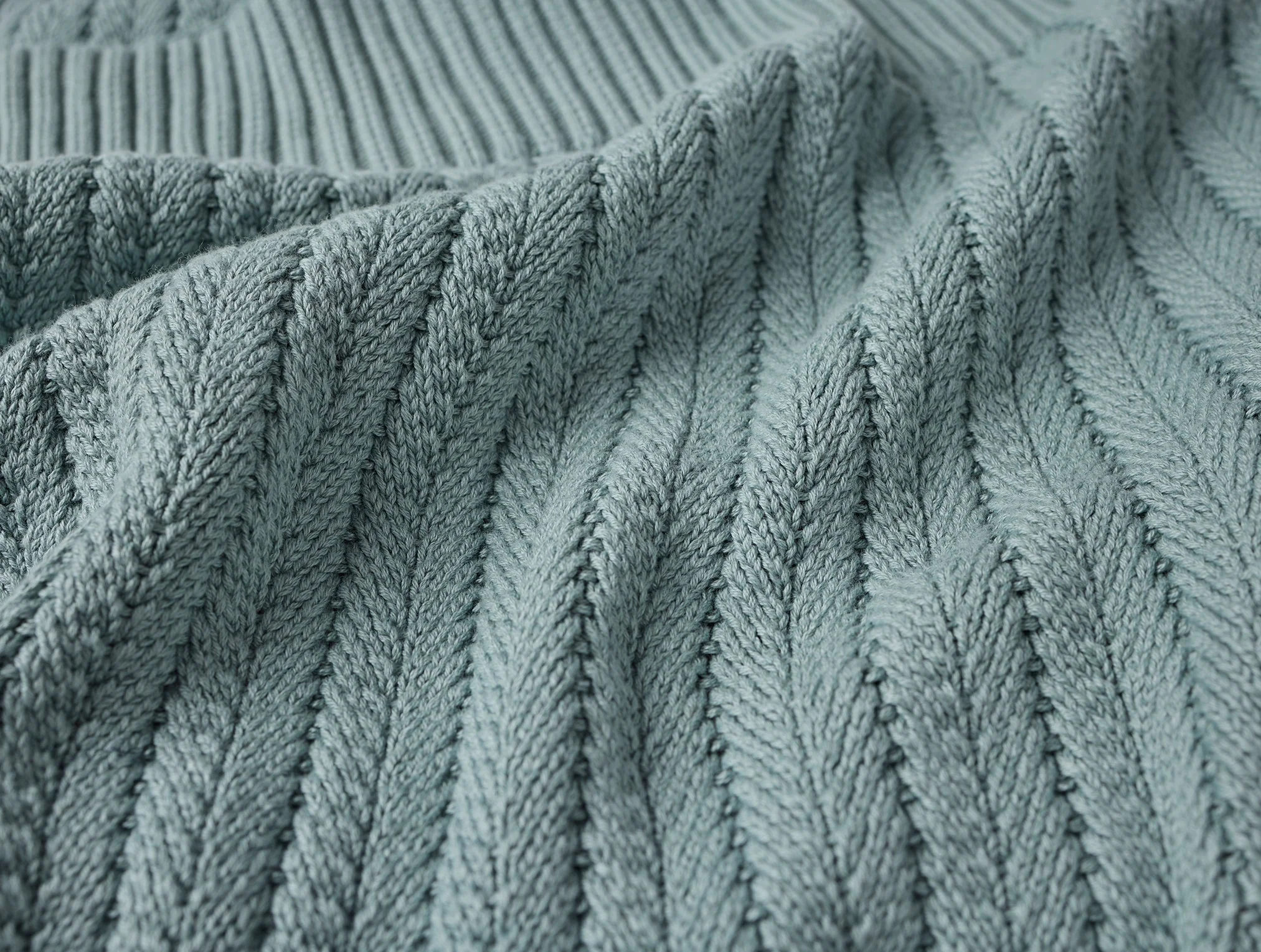 Casa Loma Organic Knit Throw - Image 2