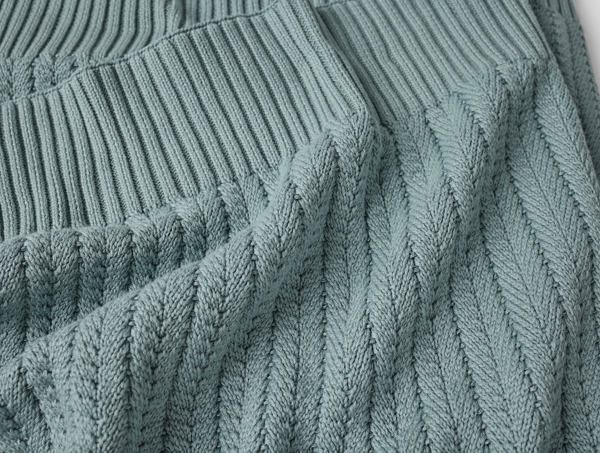 Casa Loma Organic Knit Throw - Image 3