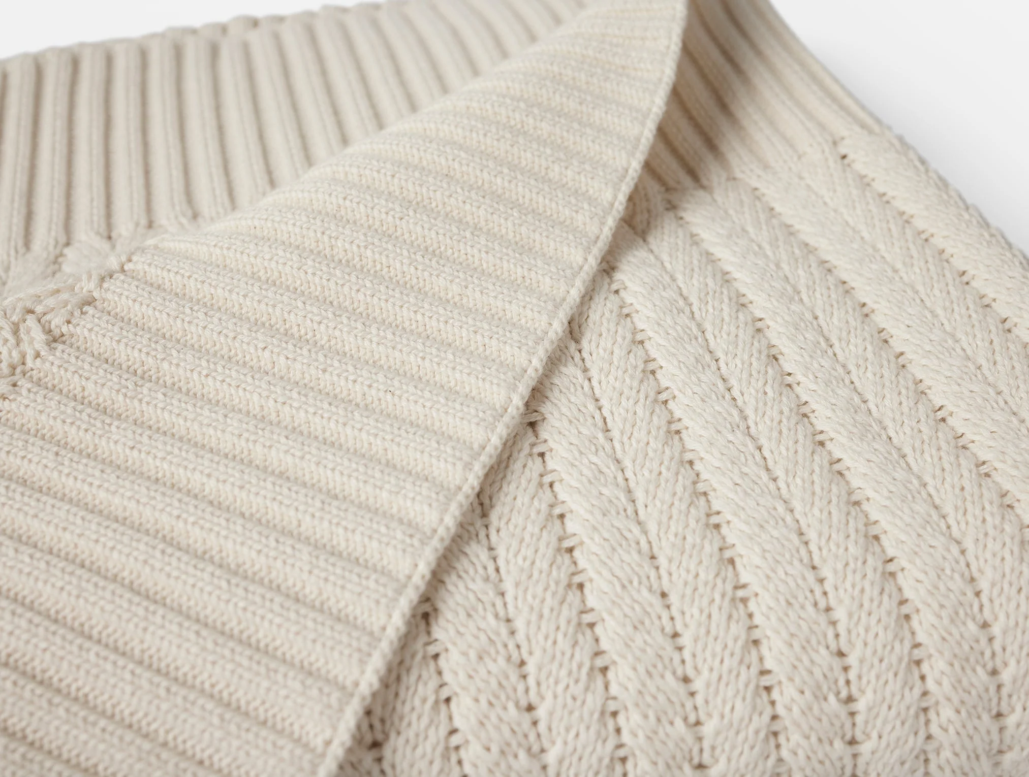Casa Loma Organic Knit Throw - Image 2