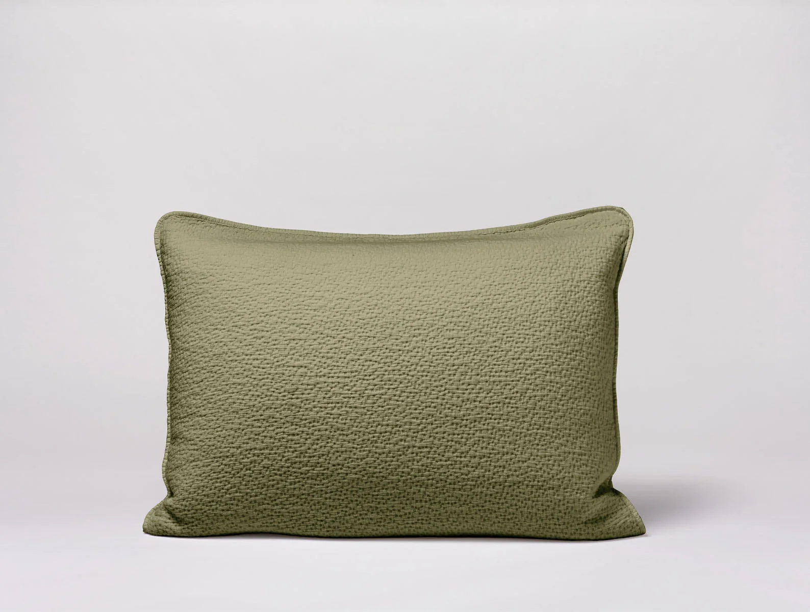 Cascade Organic Matelasse Sham