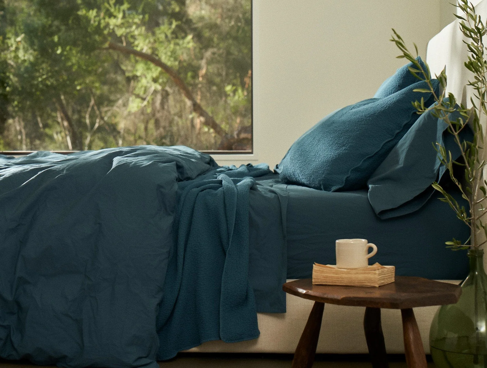 Cascade Organic Matelasse Sham - Renewed - Image 2