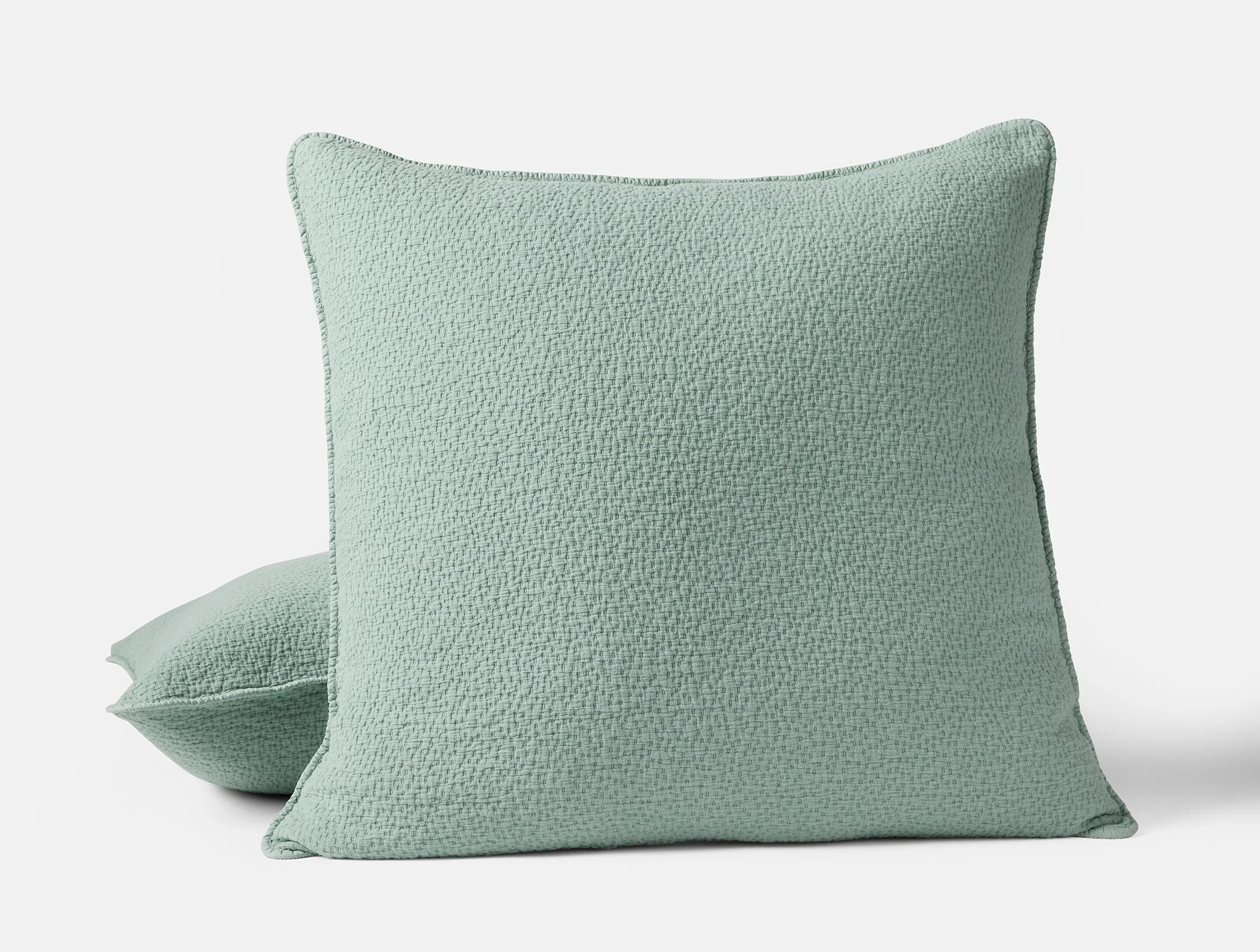 Cascade Organic Matelasse Sham