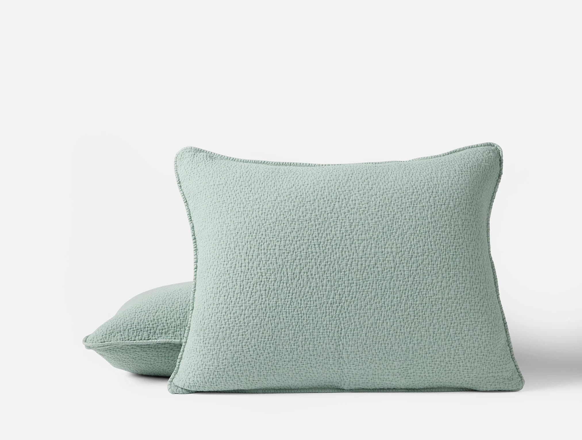 Cascade Organic Matelasse Sham - Image 2