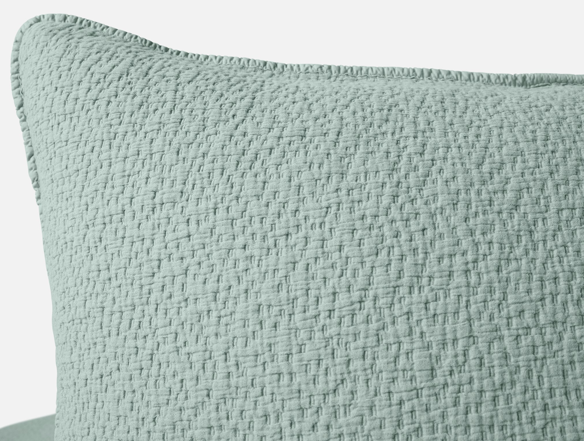 Cascade Organic Matelasse Sham - Image 3