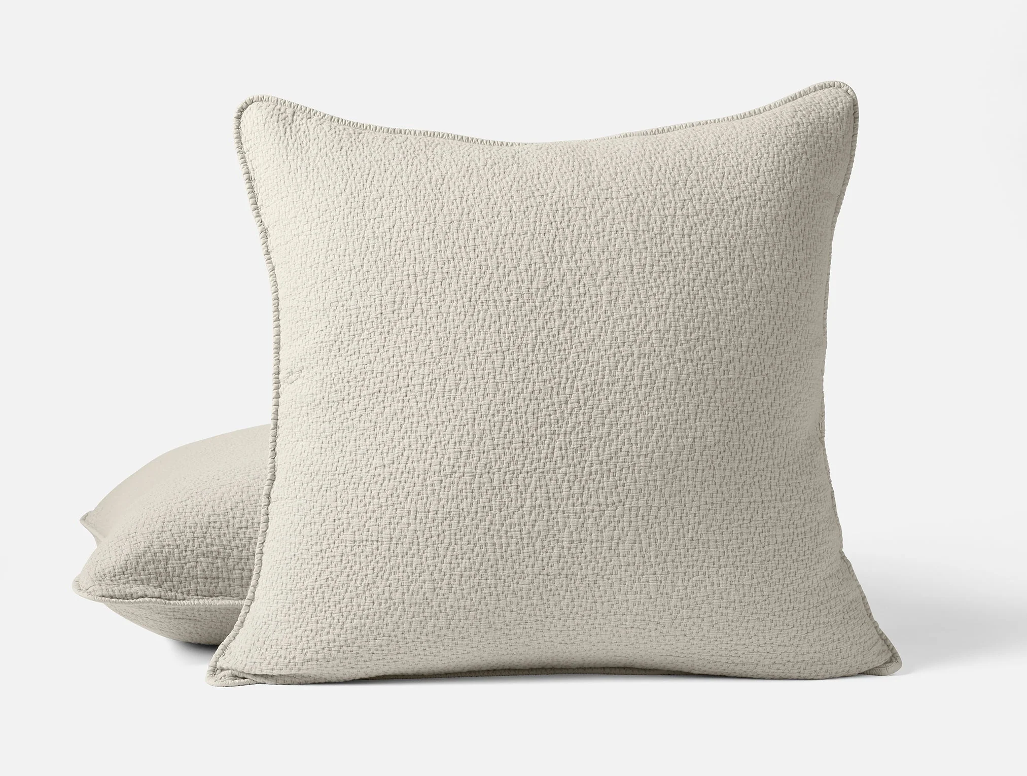 Cascade Organic Matelasse Sham - Image 2