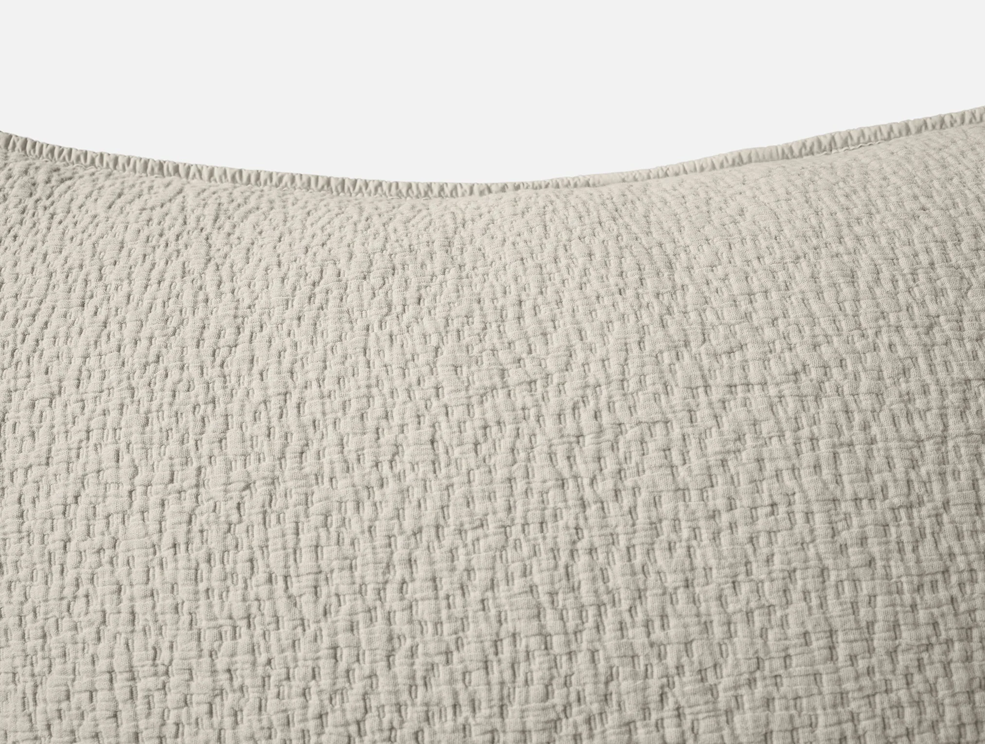 Cascade Organic Matelasse Sham - Image 3