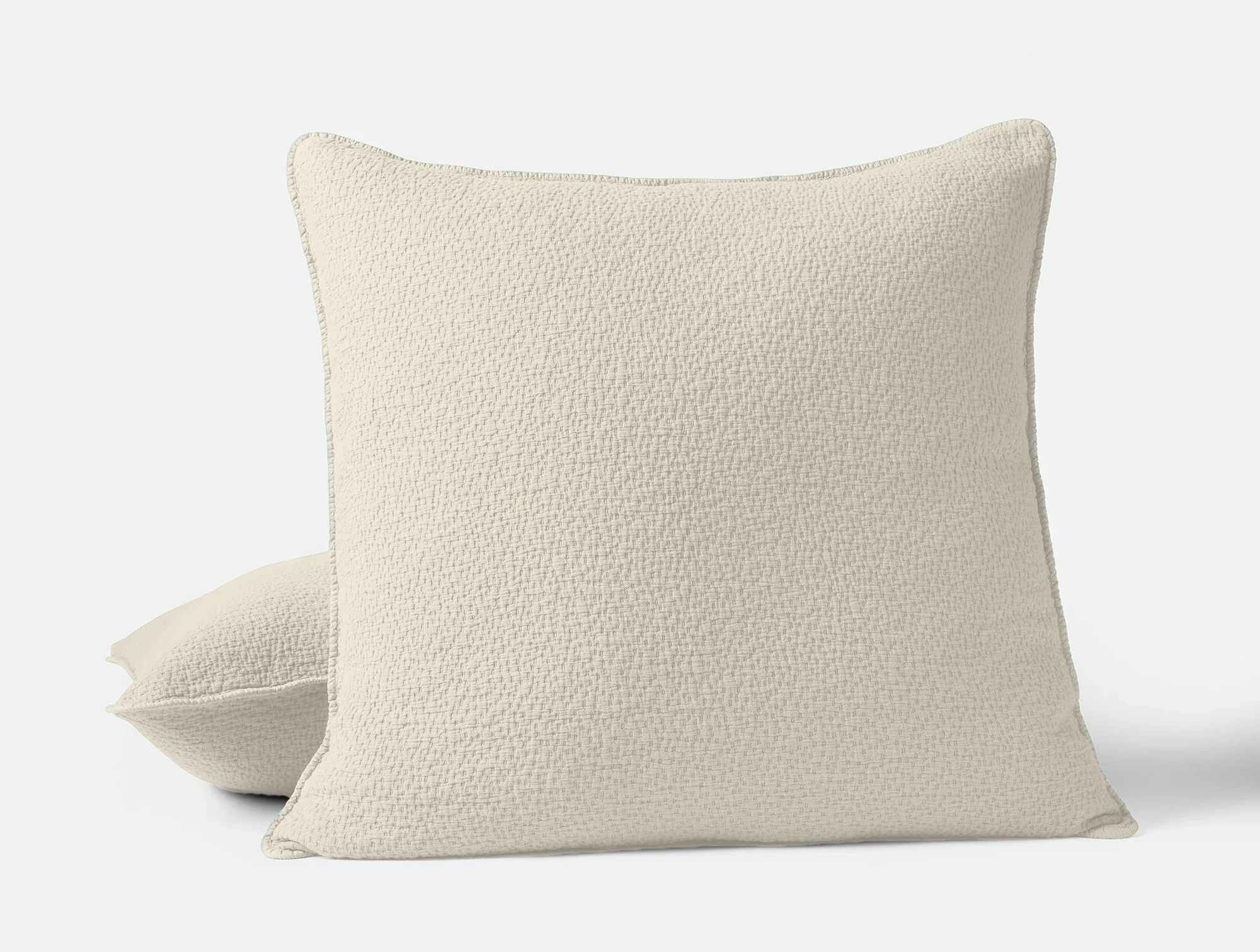 Cascade Organic Matelasse Sham - Image 2