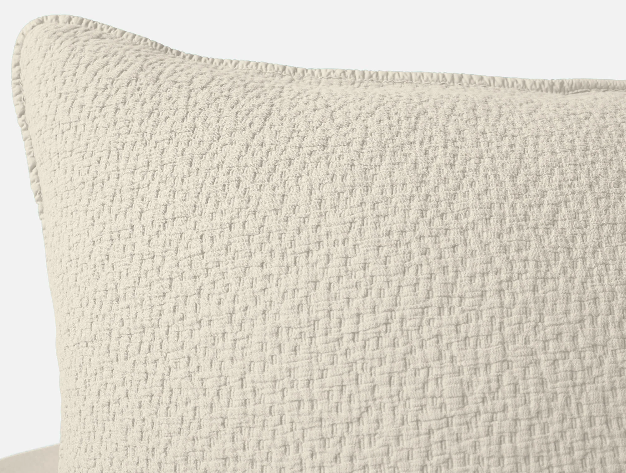 Cascade Organic Matelasse Sham - Image 3