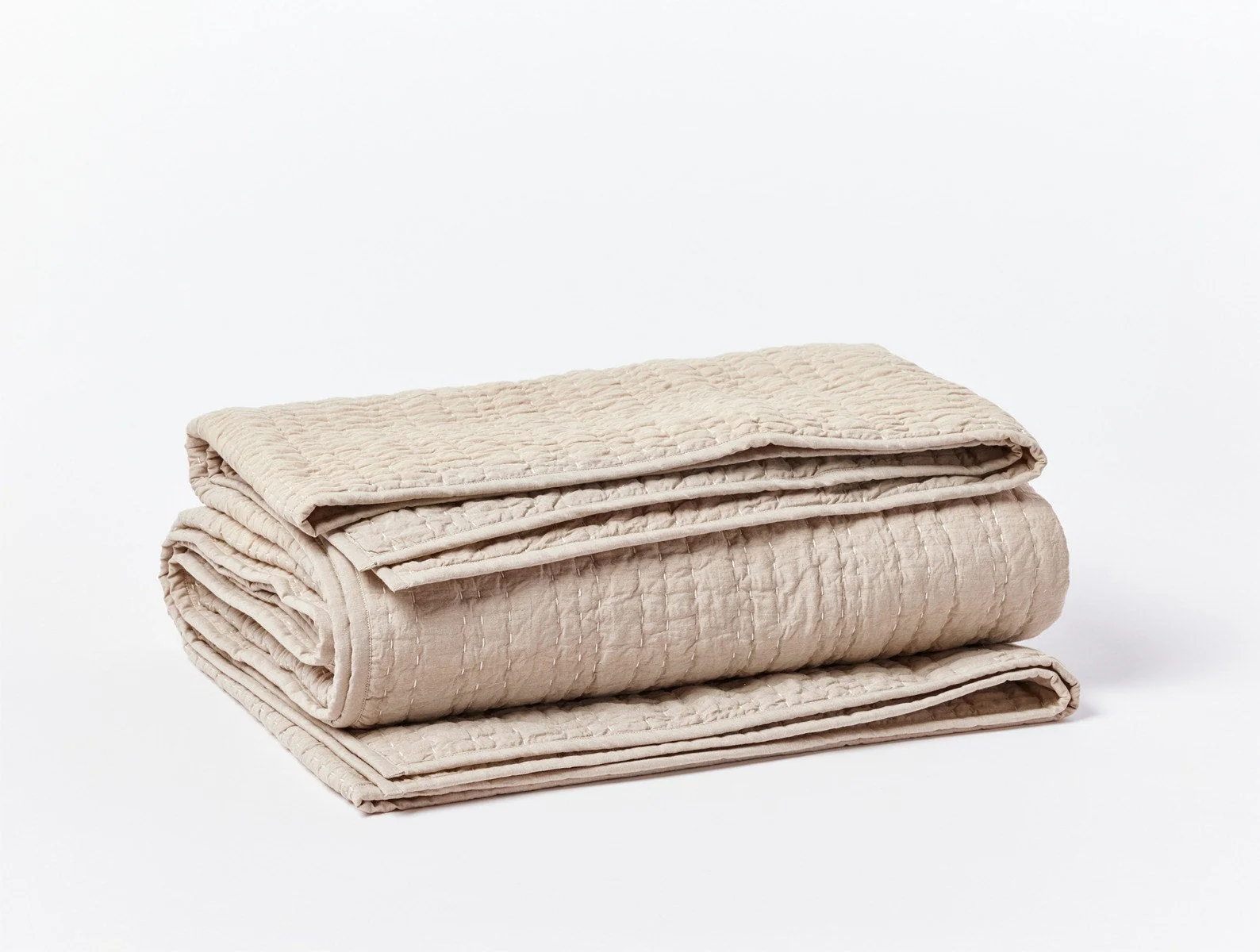 Channel Handstitched Organic Quilt - Renewed - Image 6