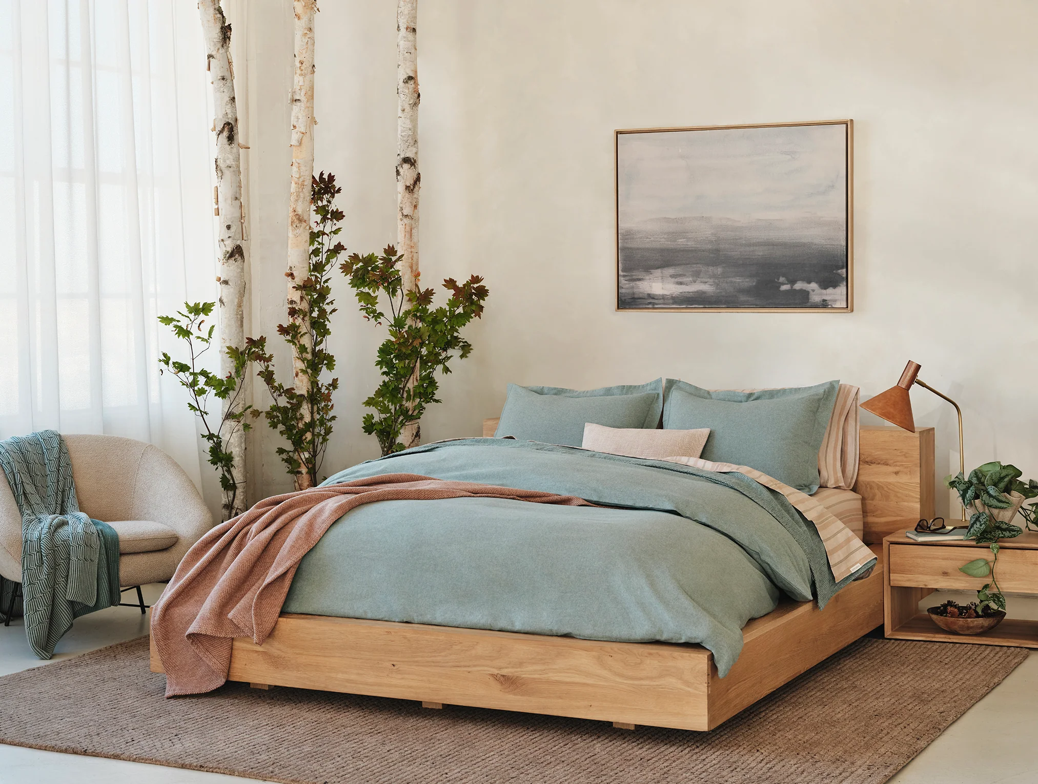 Cloud Brushed Flannel Deluxe Bed Bundle - Image 4