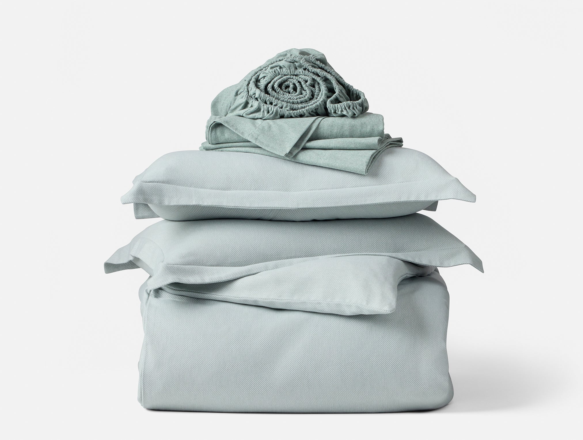 Cloud Brushed™ Organic Flannel Complete Bed Bundle - Image 2
