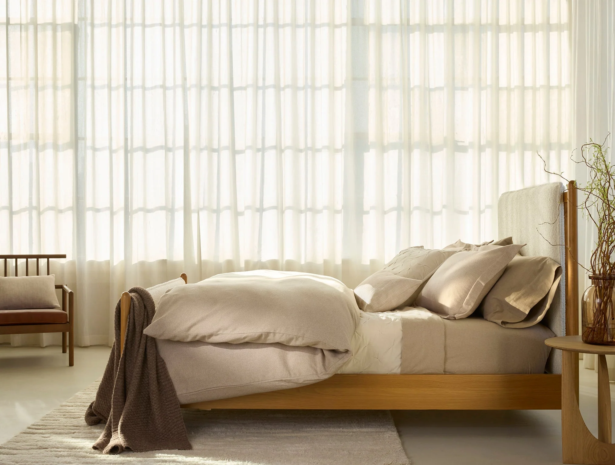 Cloud Brushed™ Organic Flannel Duvet Cover - Image 2