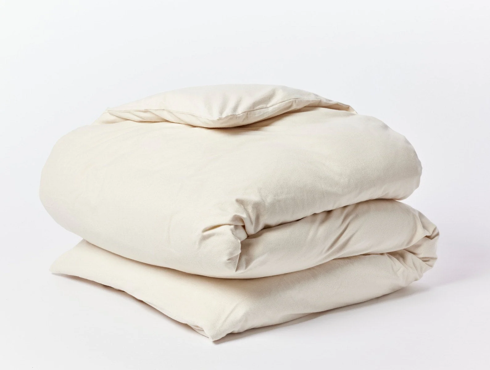 Cloud Brushed™ Organic Flannel Duvet Cover - Renewed - Image 2