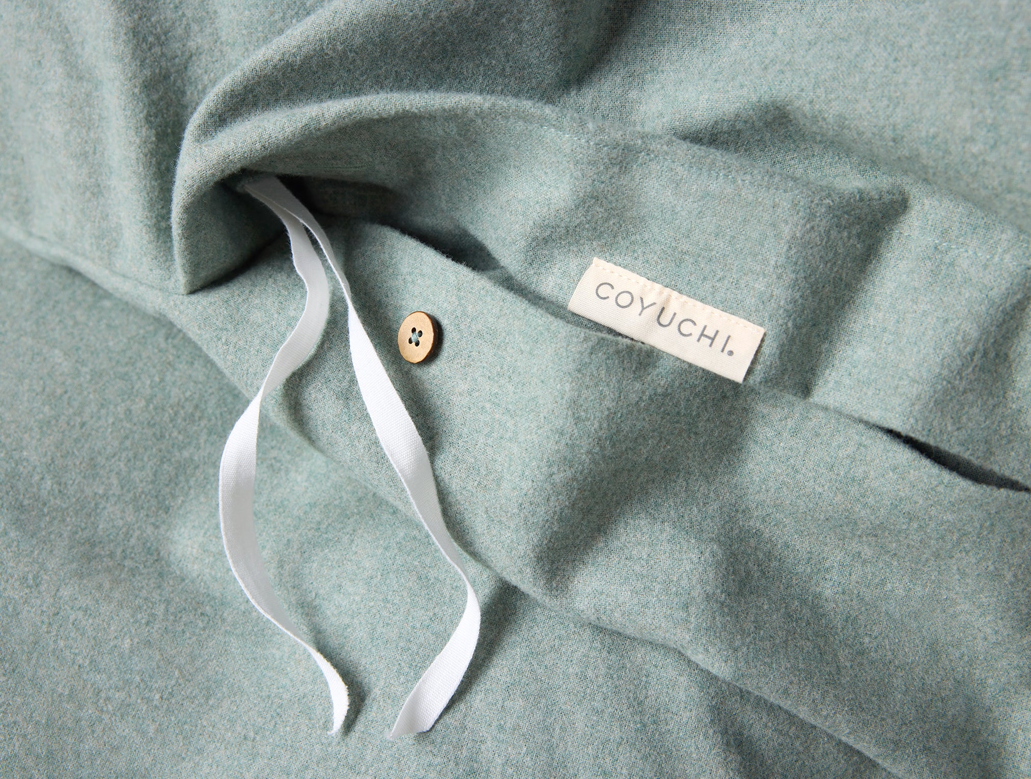 Cloud Brushed™ Organic Flannel Duvet Cover - Image 5