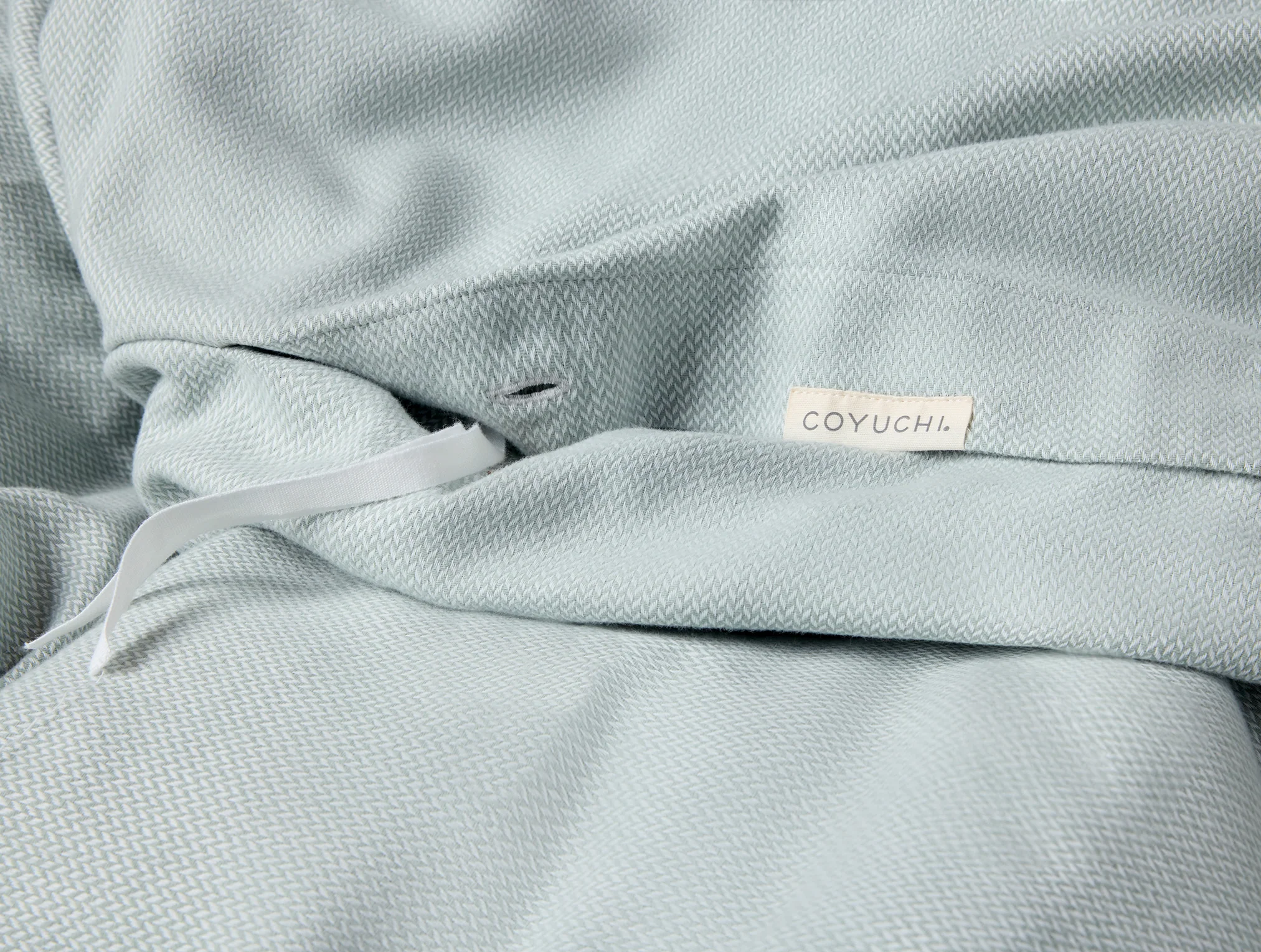 Cloud Brushed™ Organic Flannel Duvet Cover - Image 4