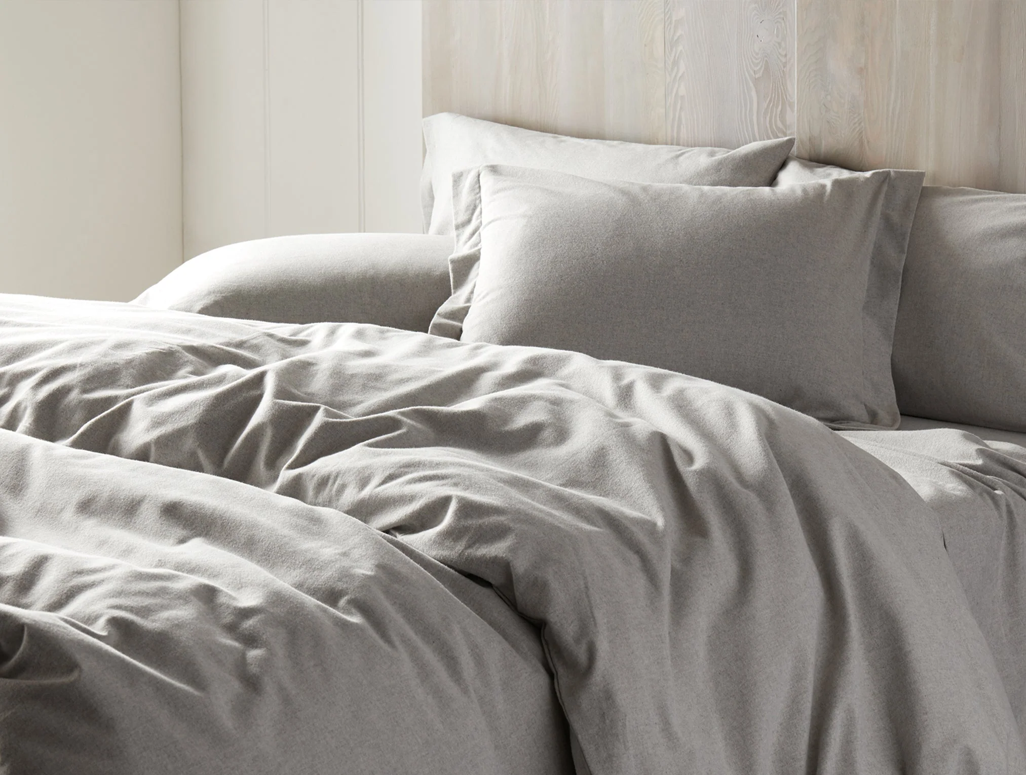 Cloud Brushed™ Organic Flannel Sham - Renewed - Image 5
