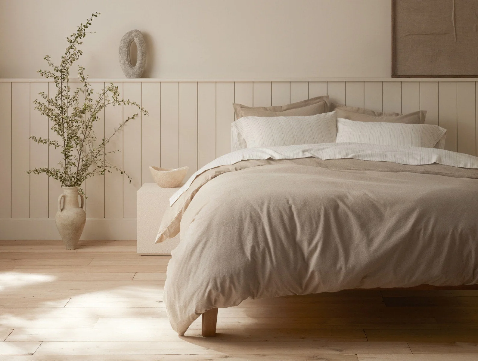 Cloud Brushed™ Organic Flannel Sheet Set - Image 2