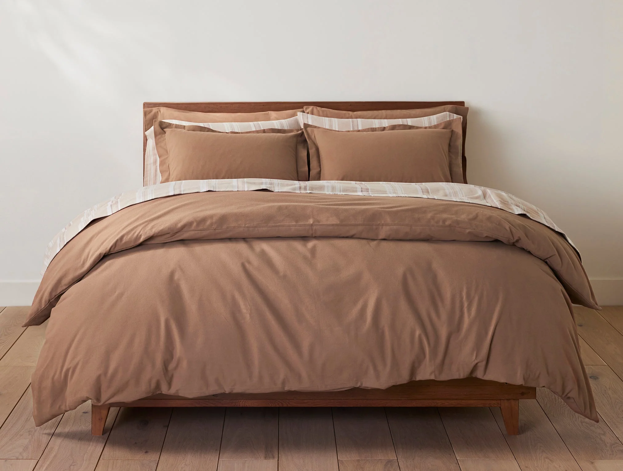 Cloud Brushed™ Organic Flannel Sheet Set - Renewed - Image 10