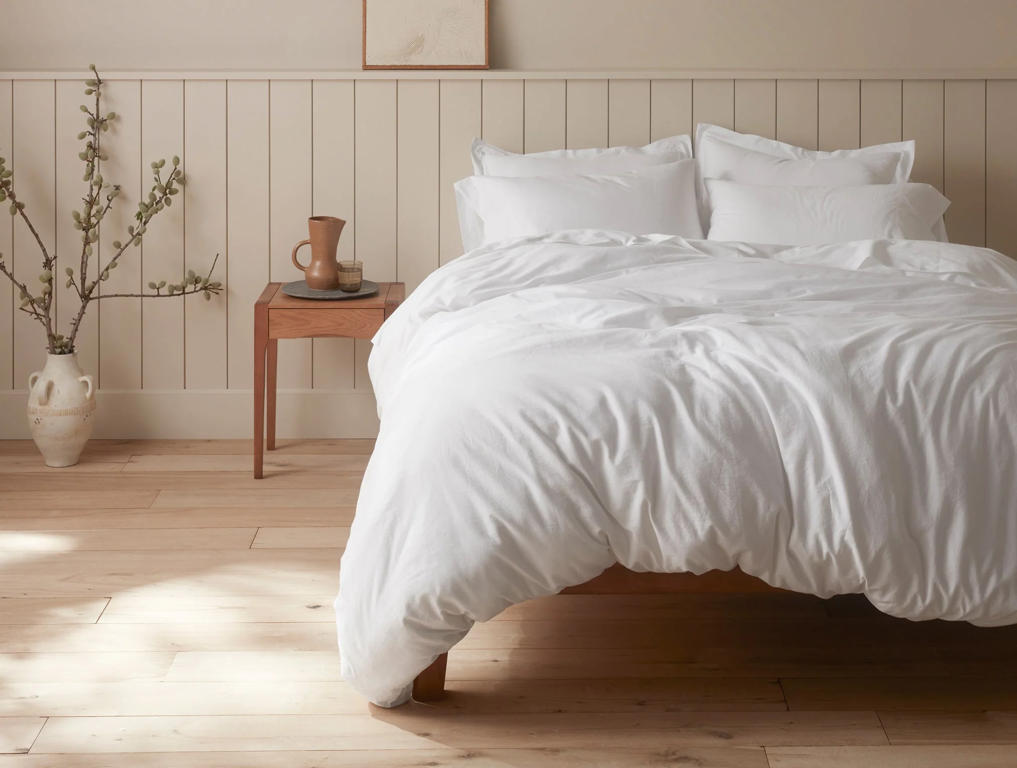 Cloud Soft Organic Sateen Deluxe Bed Bundle