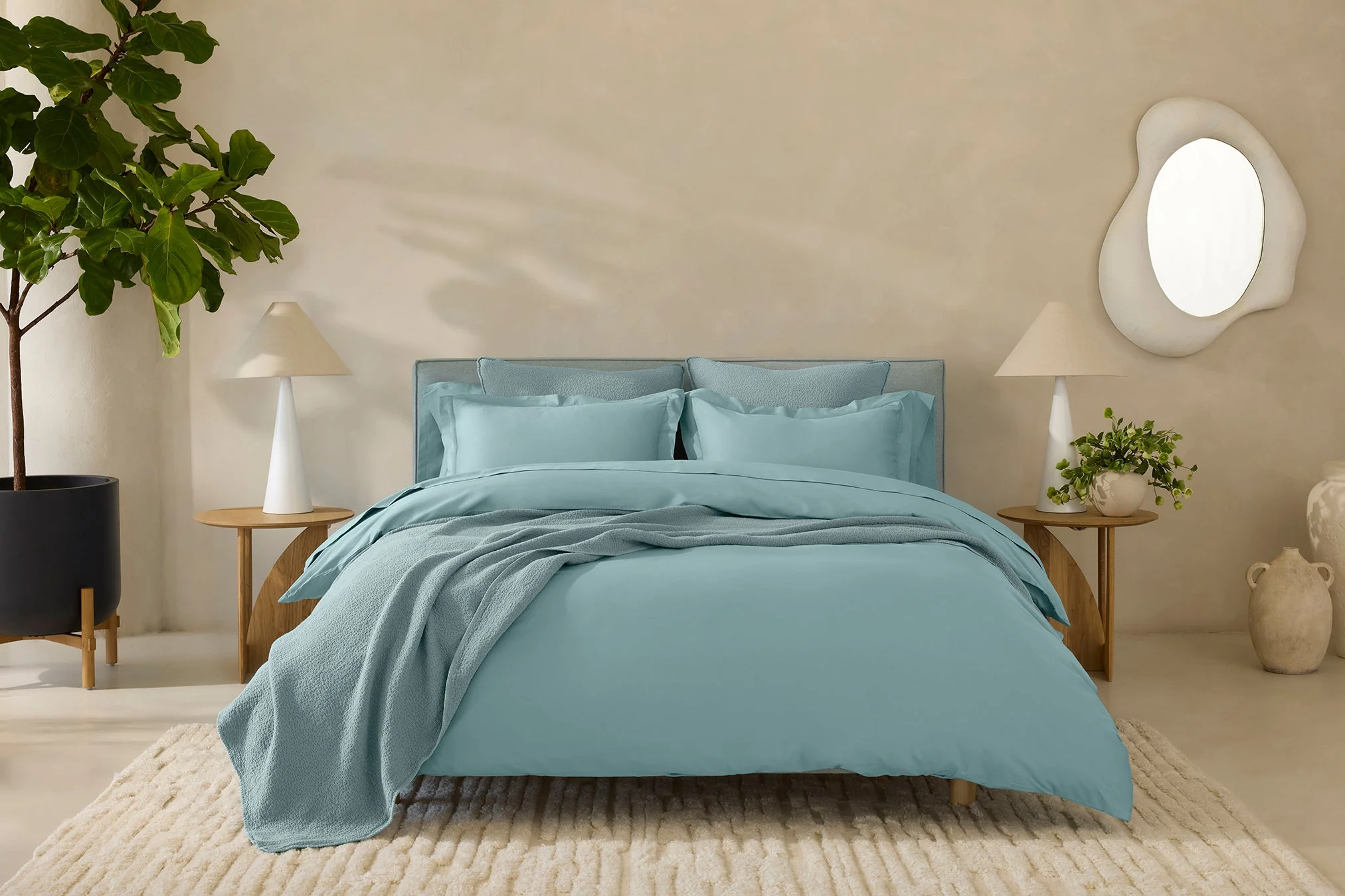 Cloud Soft Organic Sateen Deluxe Bed Bundle - Image 2