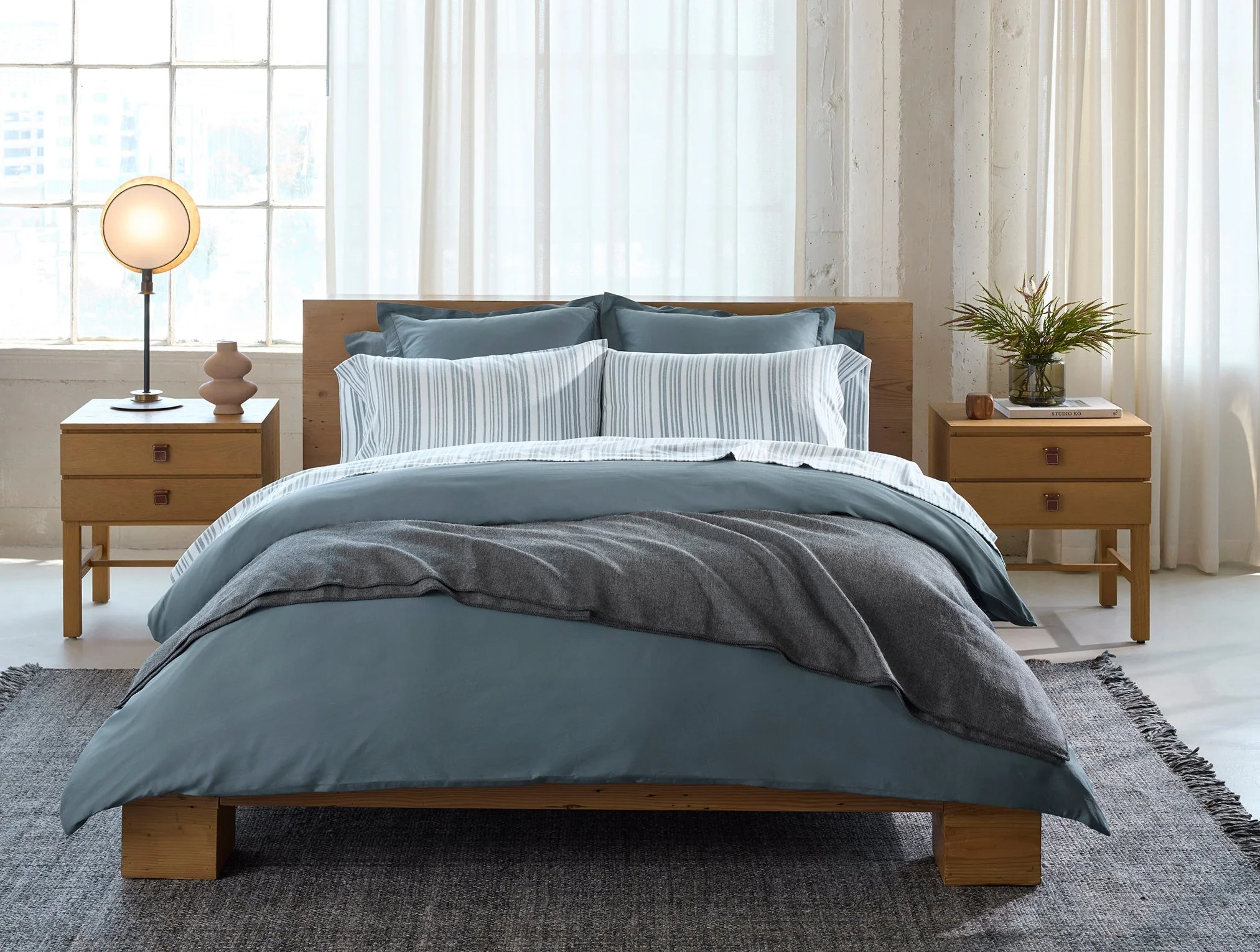 Cloud Soft Organic Sateen Duvet Cover - Image 2