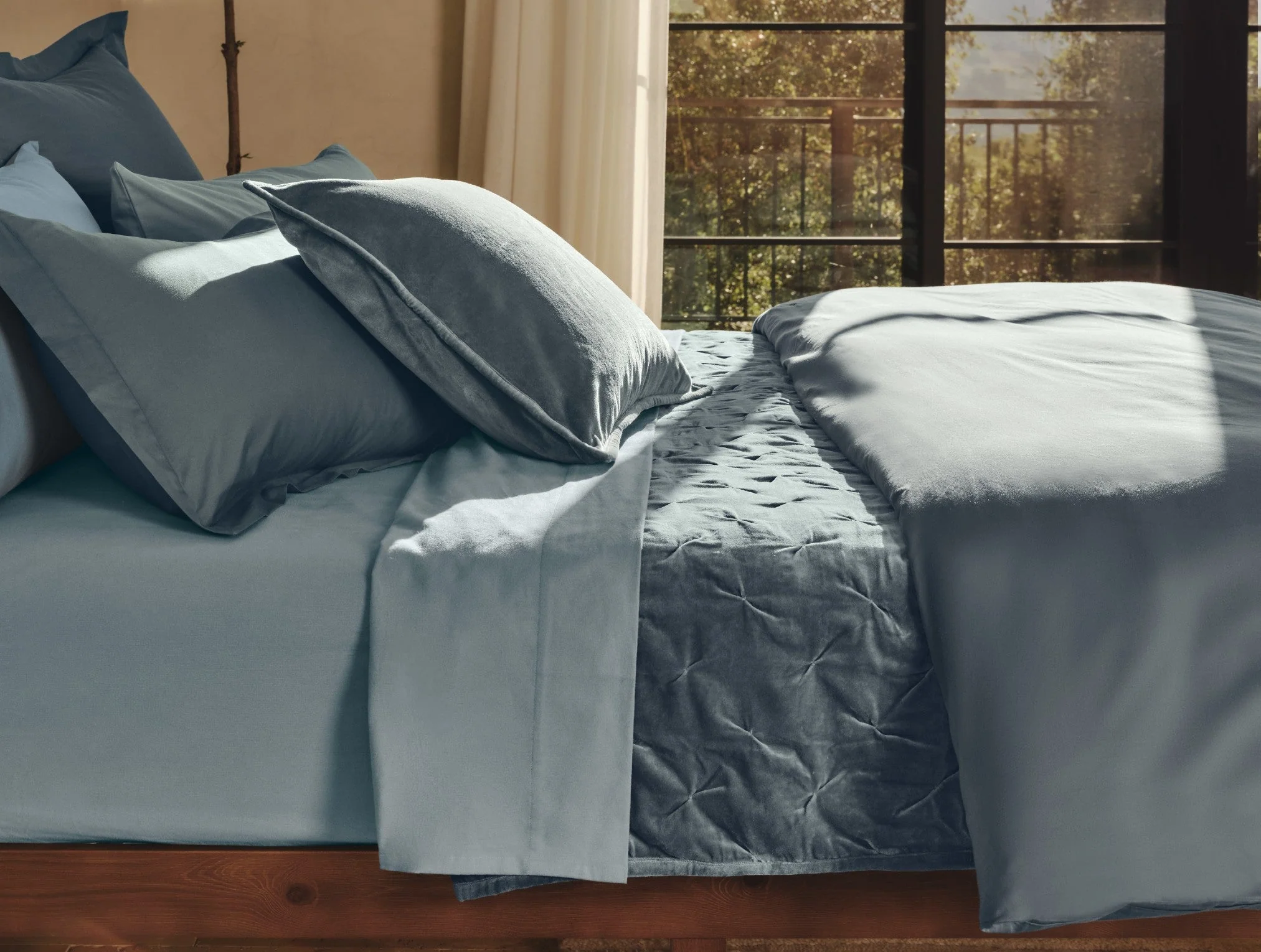Cloud Soft Organic Sateen Duvet Cover - Image 4