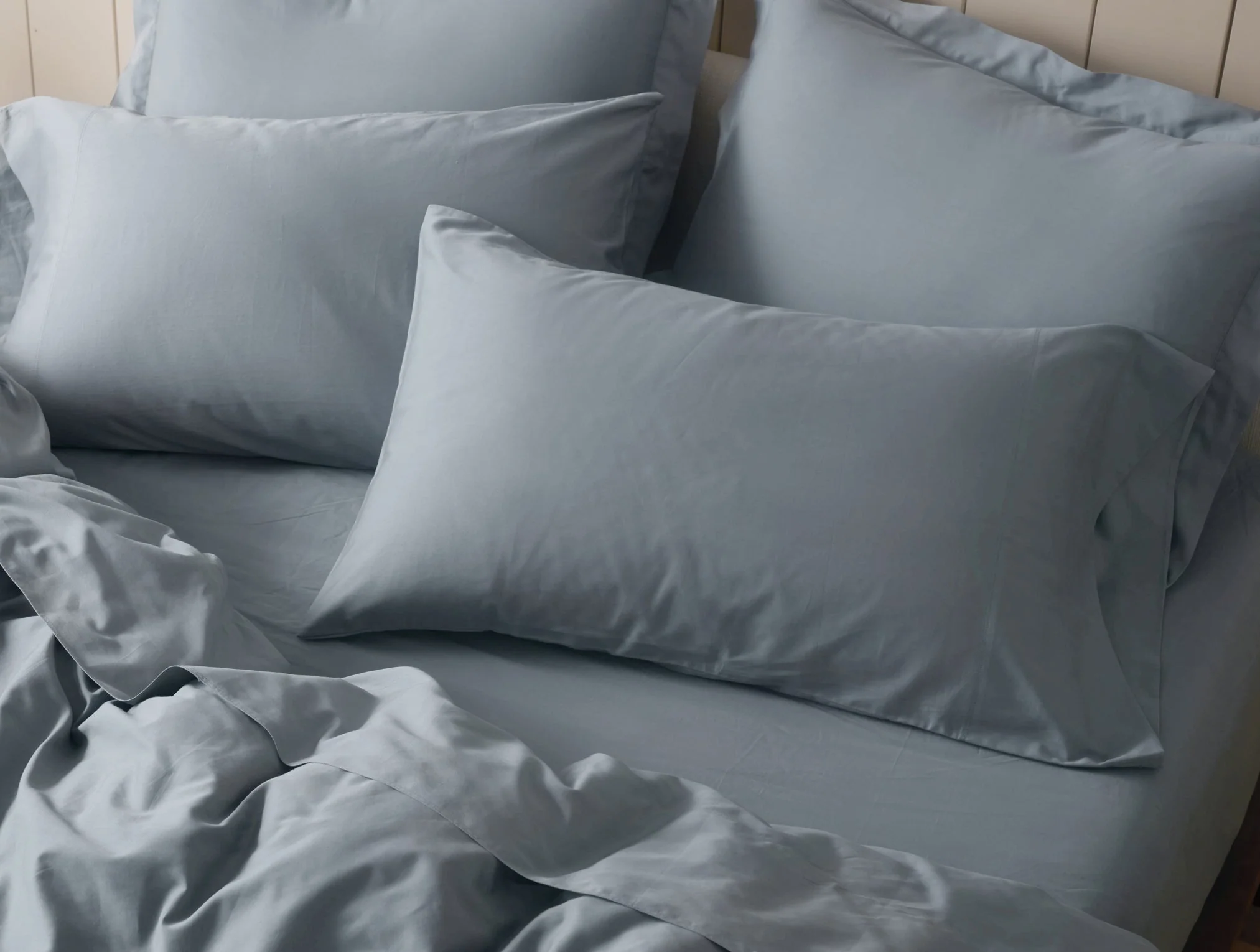 Cloud Soft Organic Sateen Duvet Cover - Renewed - Image 4