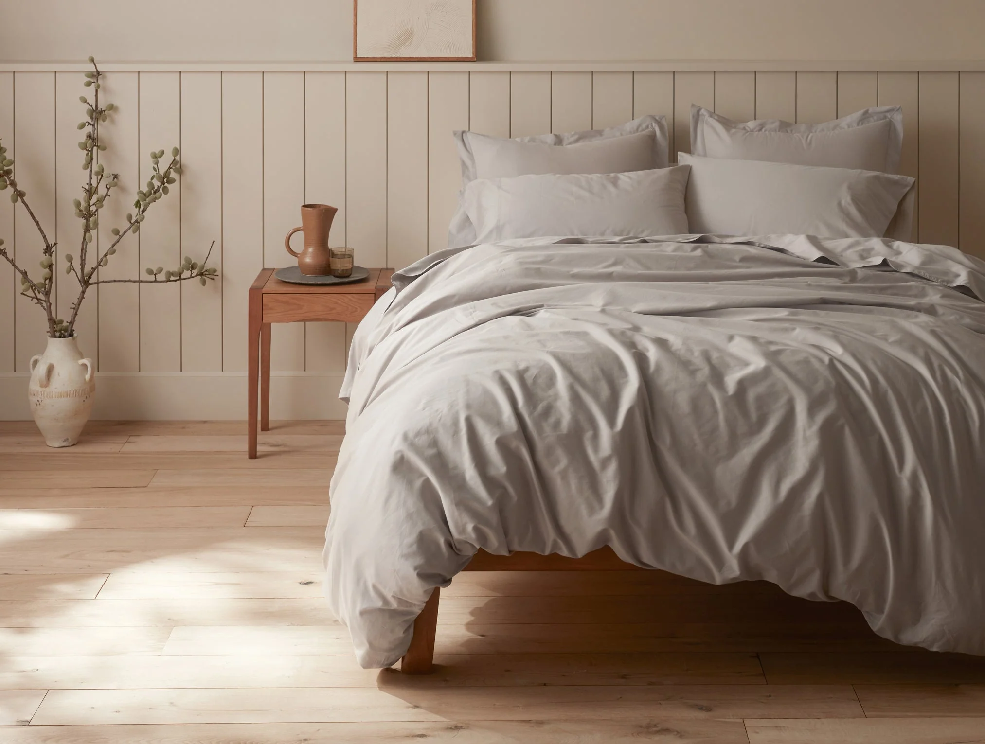 Cloud Soft Organic Sateen Duvet Set - Image 8