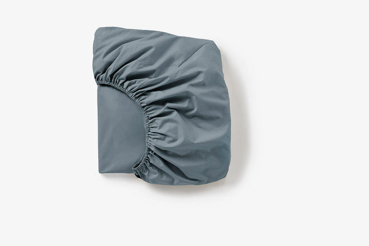 Cloud Soft Organic Sateen Fitted Sheet - Renewed
