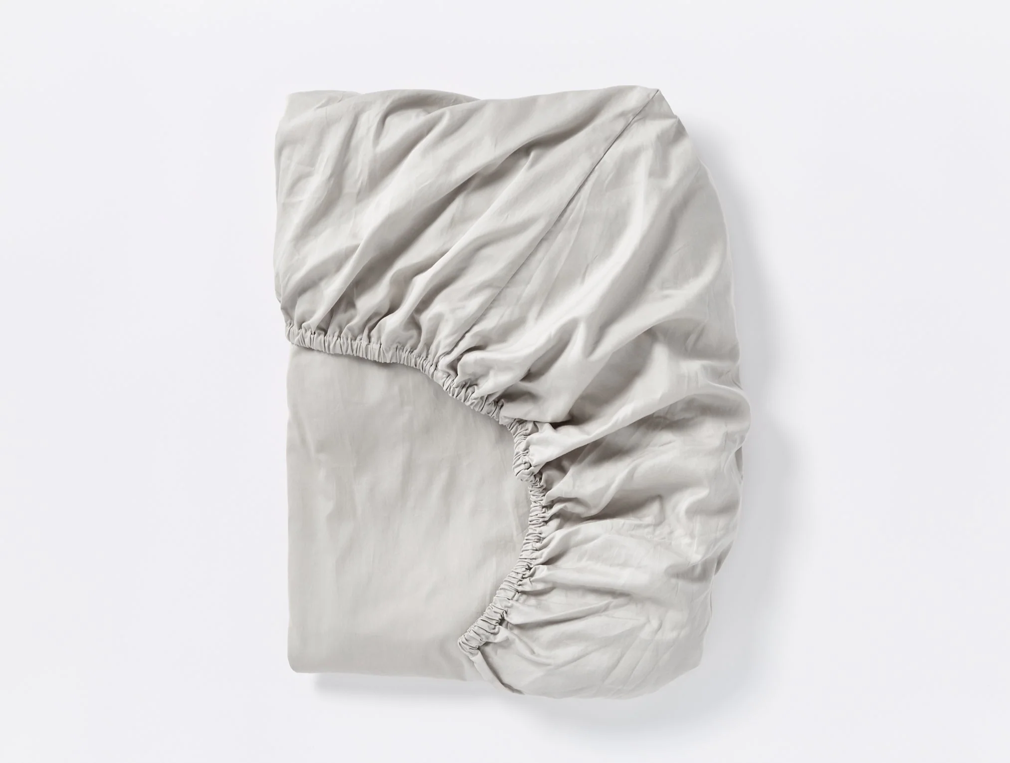 Cloud Soft Organic Sateen Fitted Sheet - Renewed - Image 5