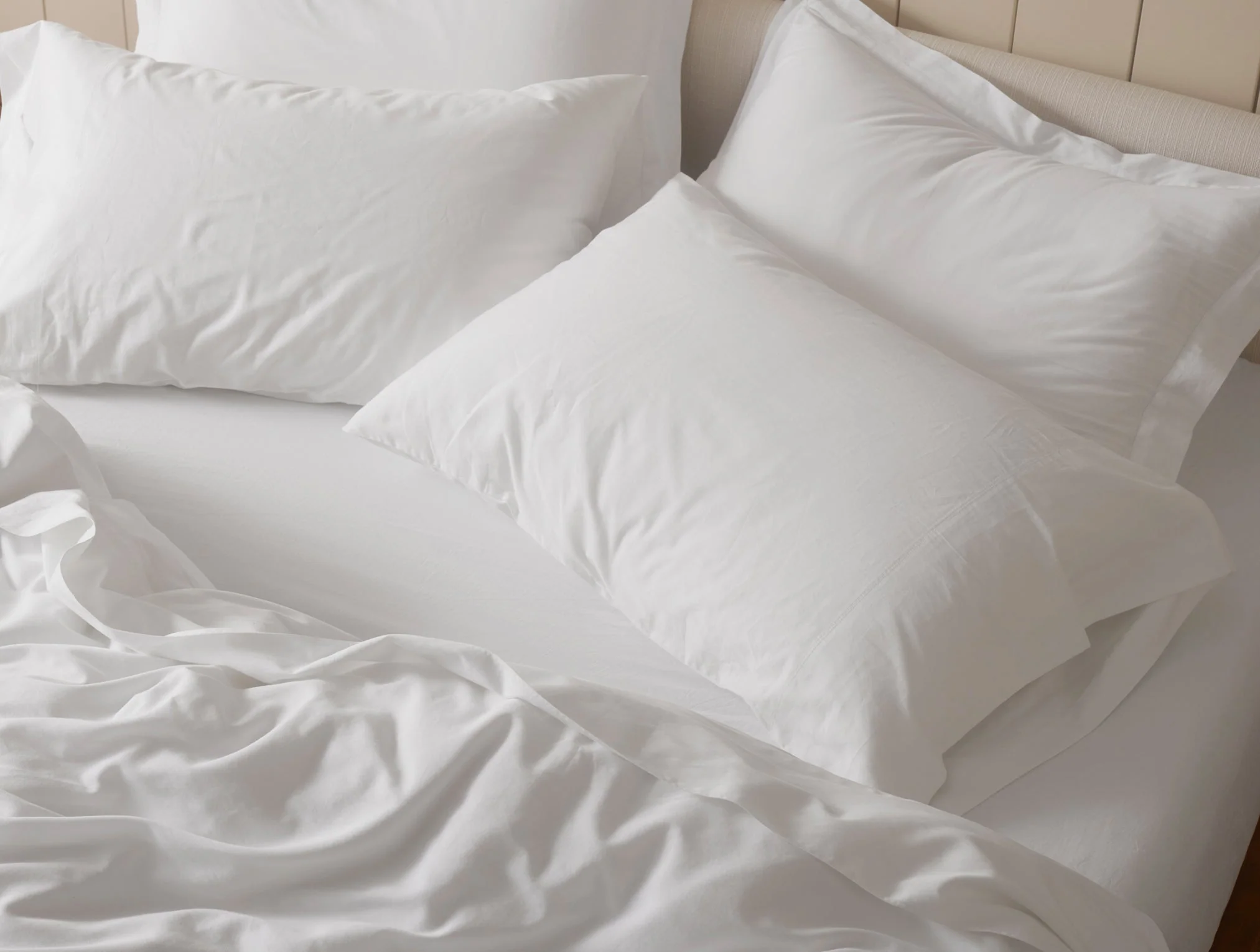 Cloud Soft Organic Sateen Flat Sheets - Renewed - Image 3