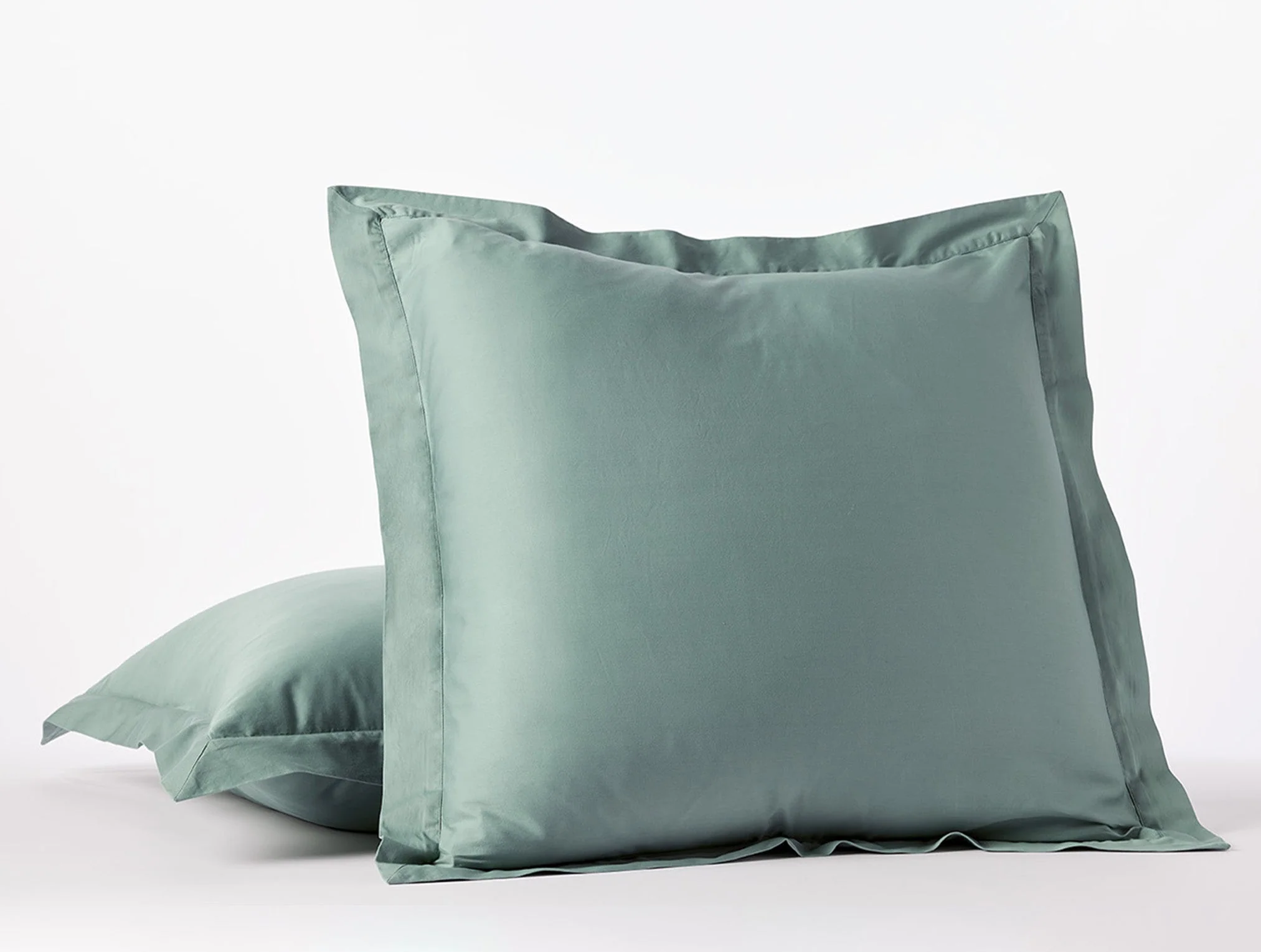 Cloud Soft Organic Sateen Sham - Renewed - Image 2