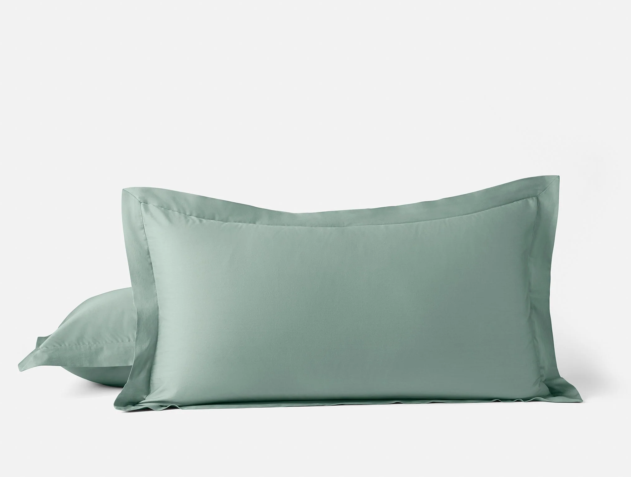 Cloud Soft Organic Sateen Sham - Renewed - Image 3
