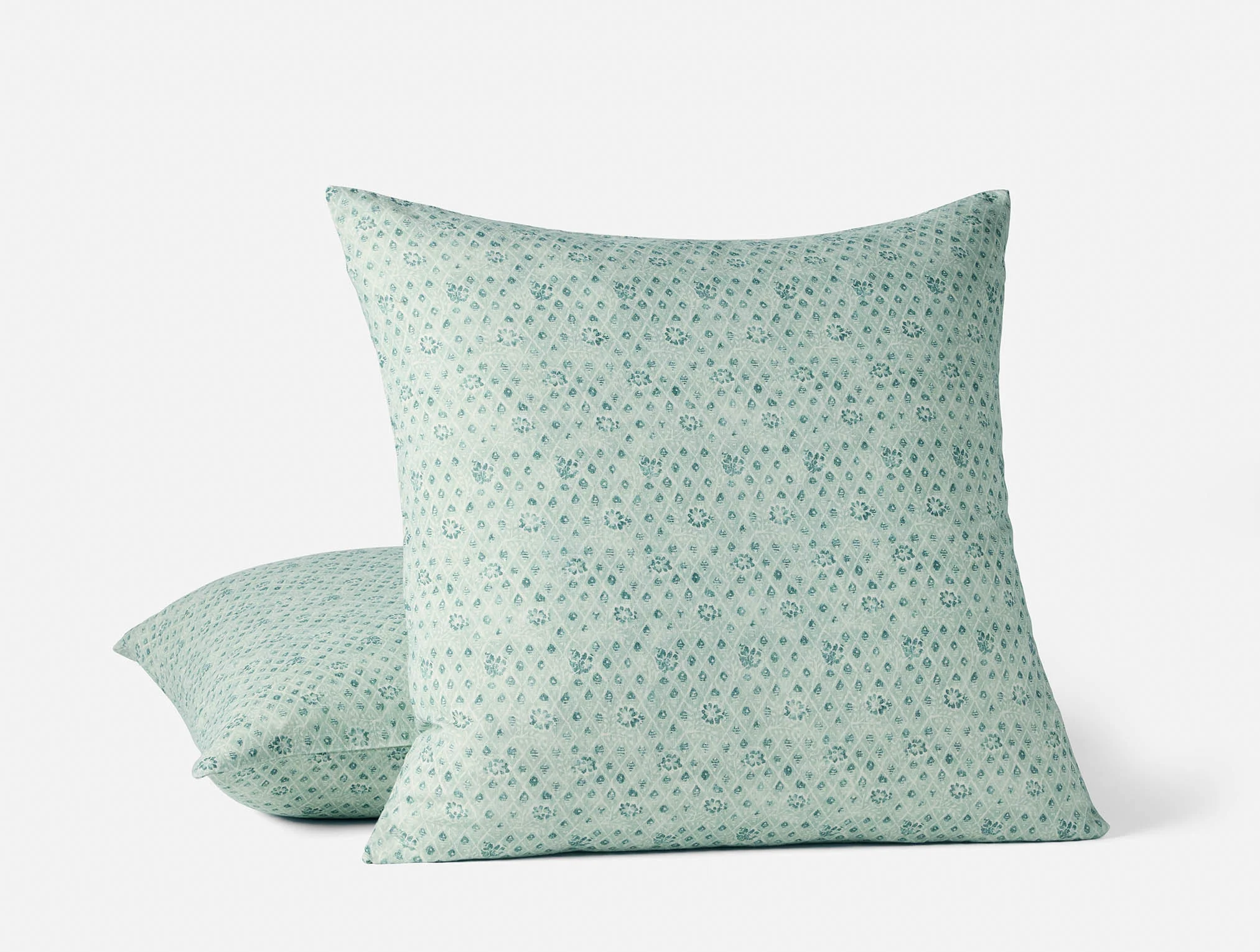 Coral Bell Print Decorative Pillow Cover