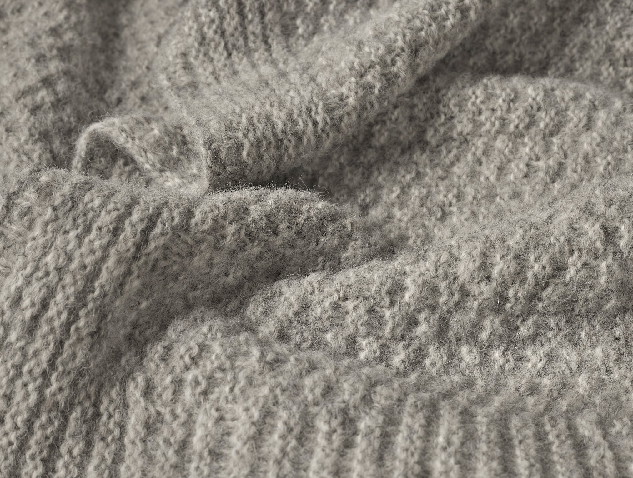 Cordillera Alpaca Cotton Knit Throw - Image 2