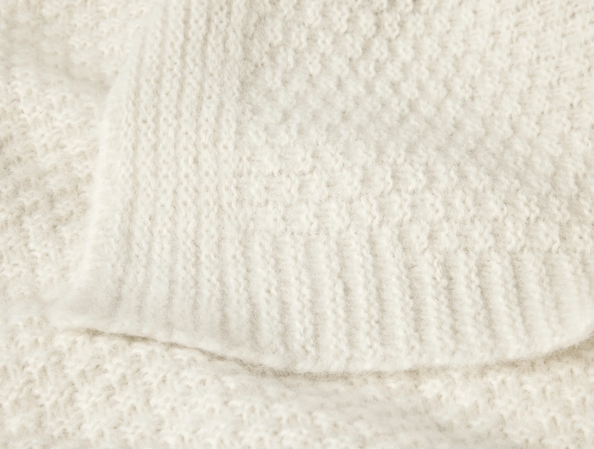 Cordillera Alpaca Cotton Knit Throw - Image 2