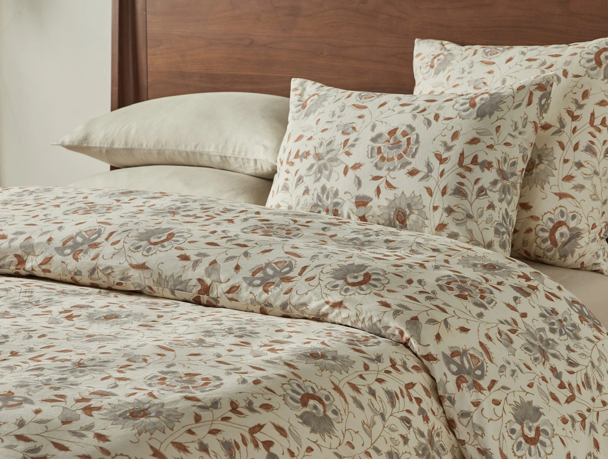 Coyuchi + Rejuvenation Flora Organic Print Sham - Renewed - Image 2