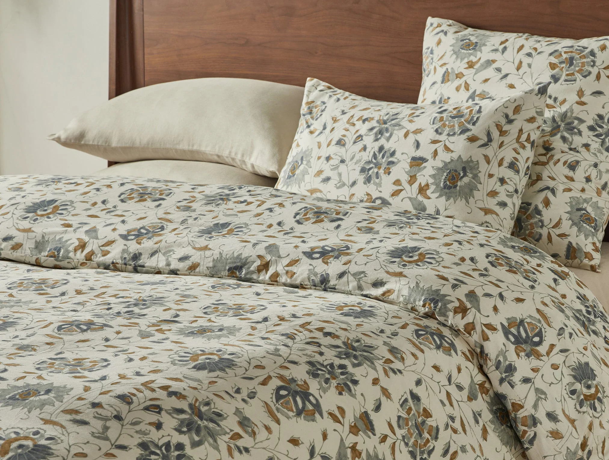 Coyuchi + Rejuvenation Flora Organic Print Sham - Renewed - Image 2