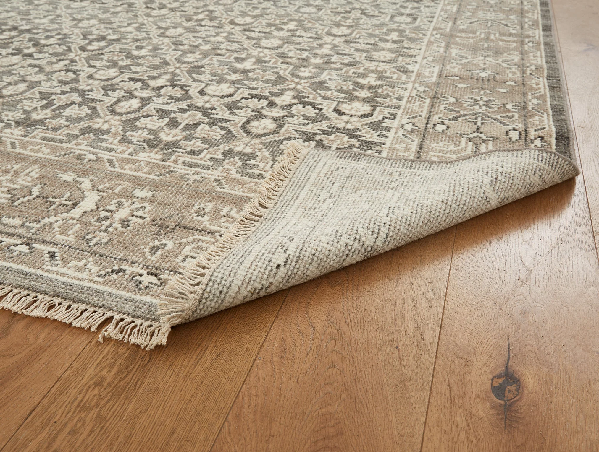 Coyuchi + Rejuvenation Meares Handknotted Wool Rug - Image 2