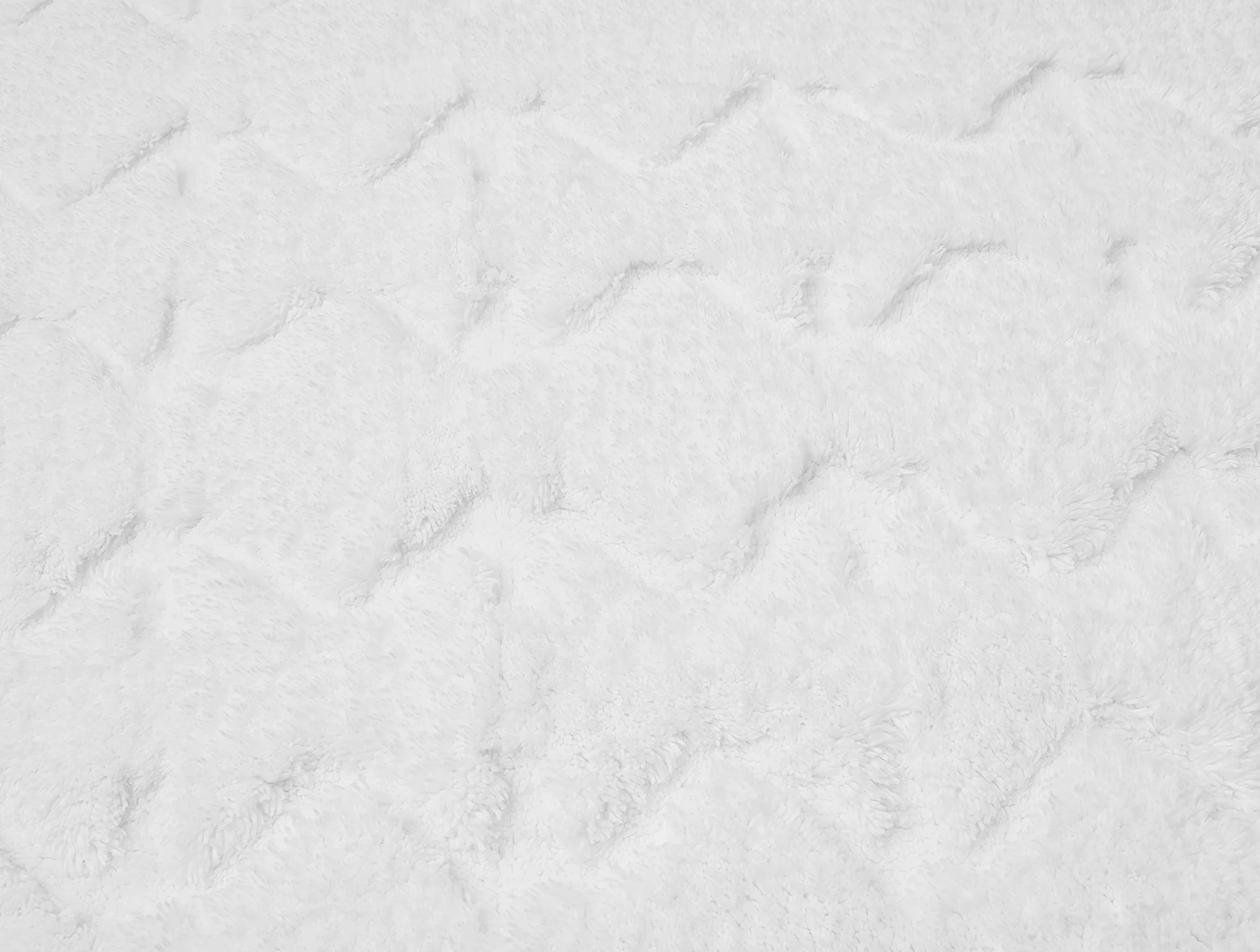 Diamond Shag Organic Bath Rug - Image 3