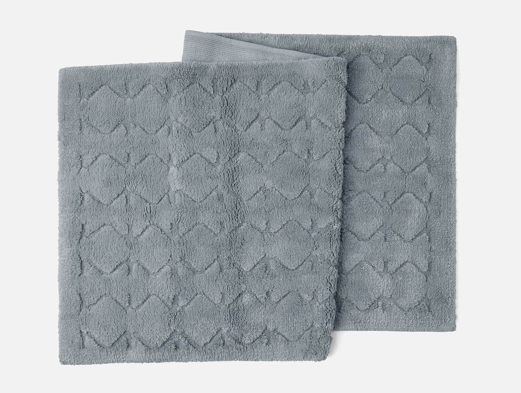 Diamond Shag Organic Bath Rug - Image 2