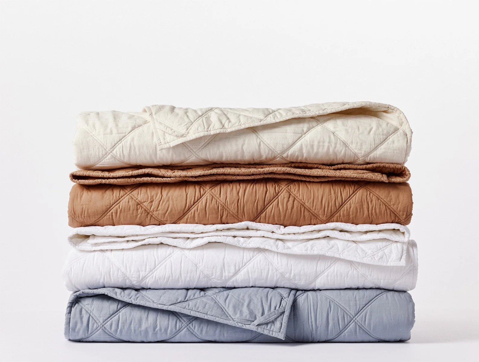 Diamond-Stitched Organic Cotton Comforter - Renewed - Image 7