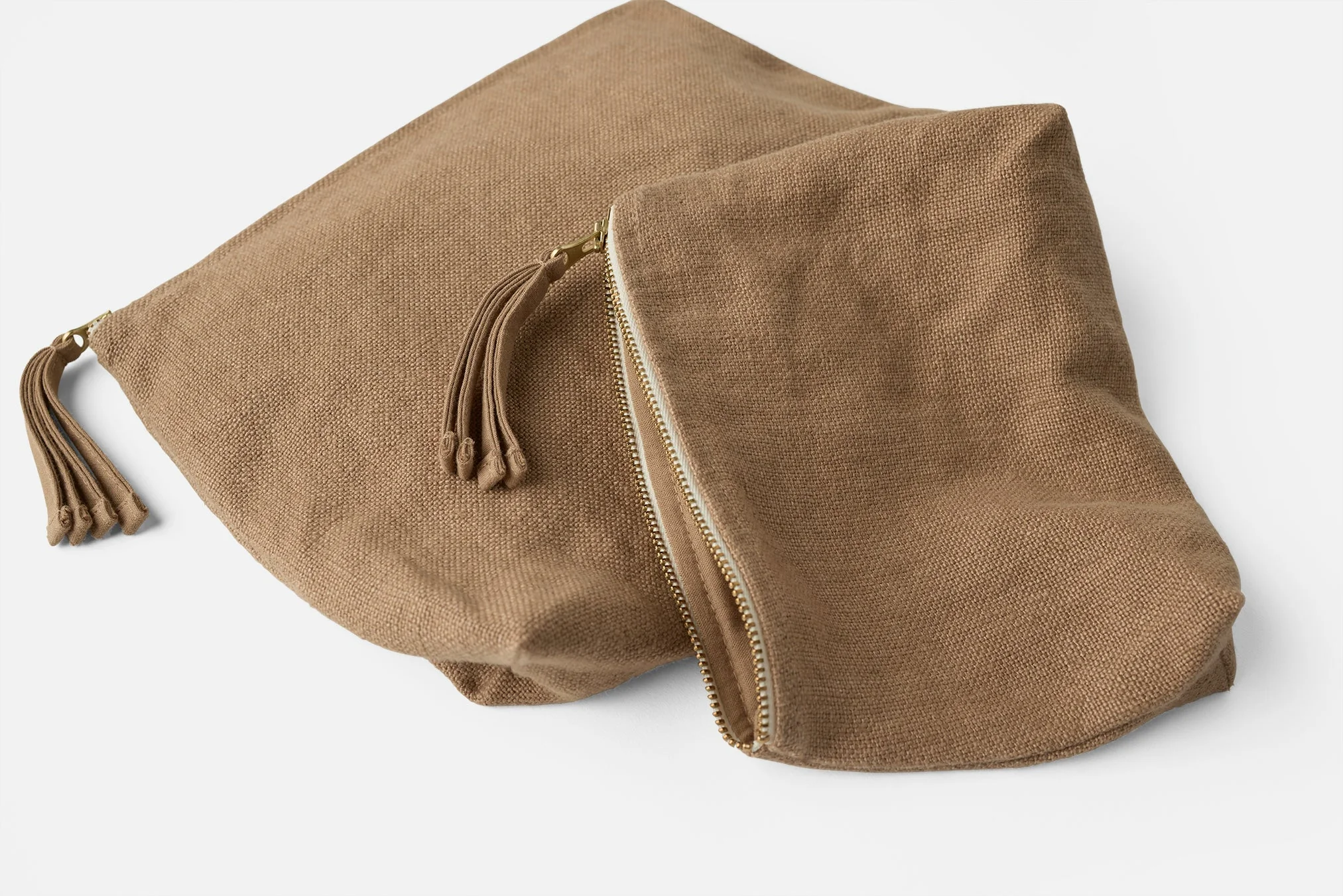 Helena Organic Linen Pouch Set - Image 2