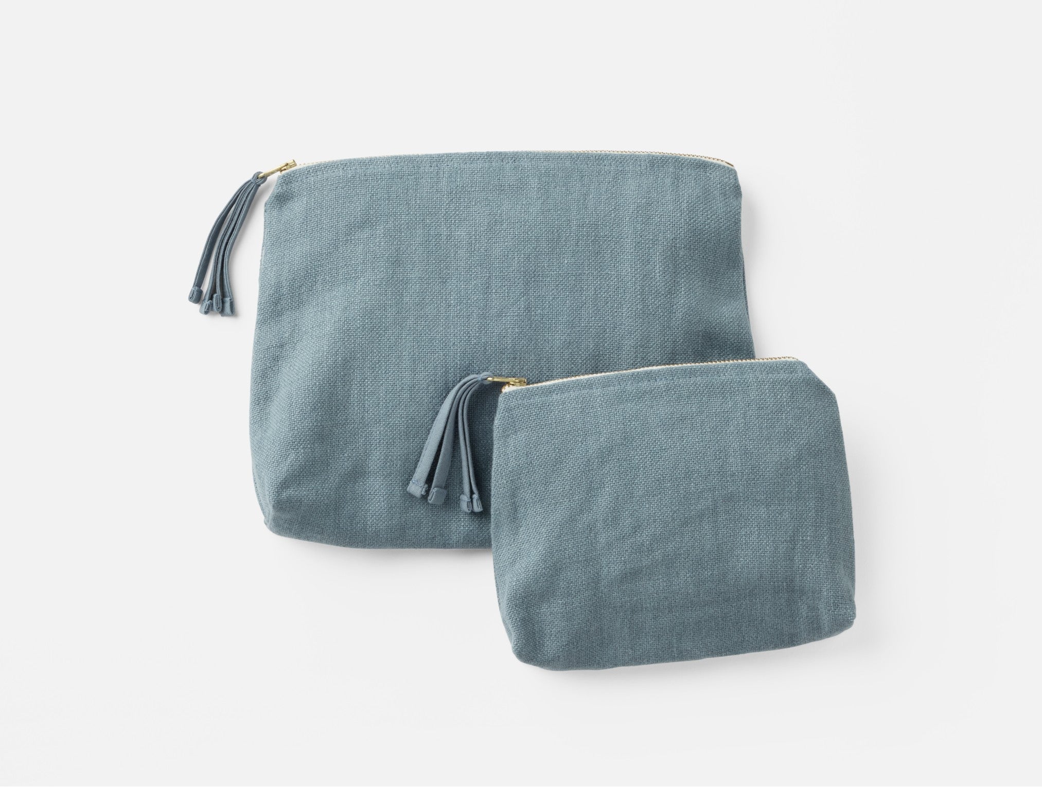 Helena Organic Linen Pouch Set